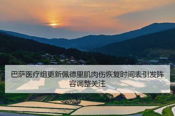 巴萨医疗组更新佩德里肌肉伤恢复时间表引发阵容调整关注